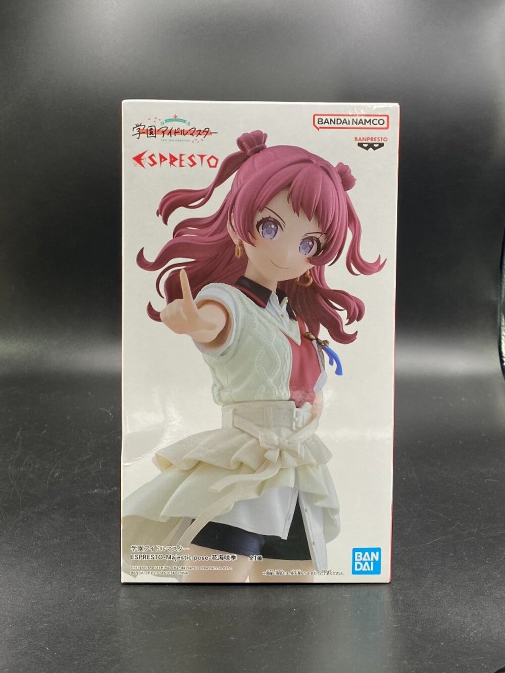 Gakuen Idolmaster Saki Hanami Figure Majestic Pose Banpresto Espresto New Sealed